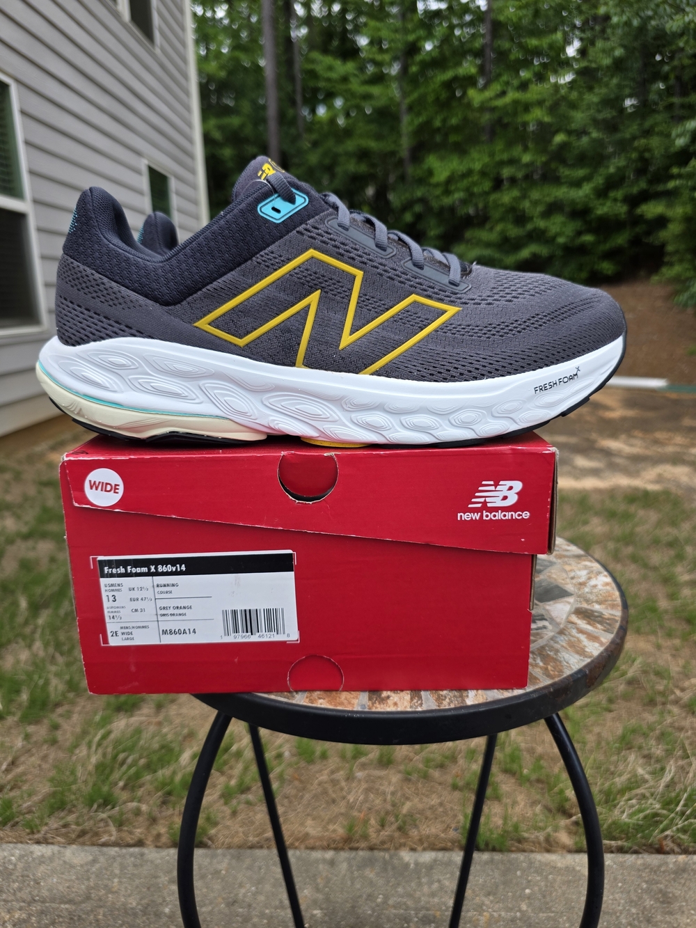 New Balance FF X 860v14 M860A14 Magnet Men Sz 13 Women Sz 14.5 2E Wide Brand New